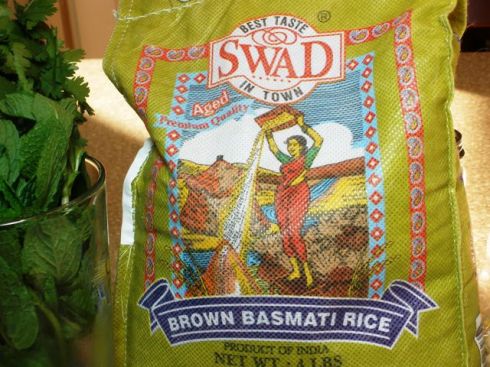 Swad brand Brown Basmati Rice